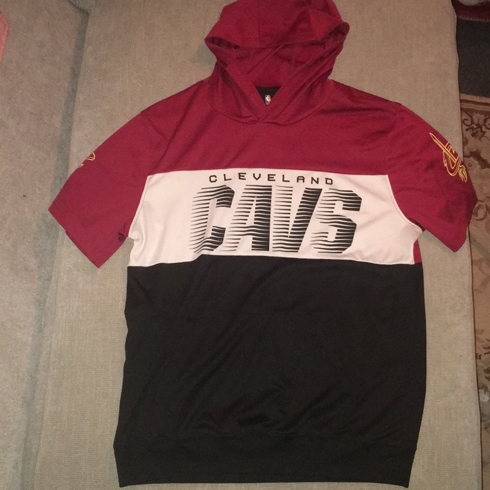 Cleveland Cavs short sleeve hoodie